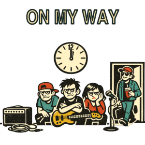On My Way — Camiseta Músico Tardón