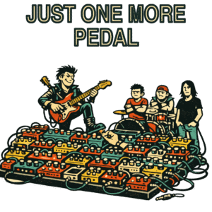 Just One More Pedal — Camiseta Guitarrista