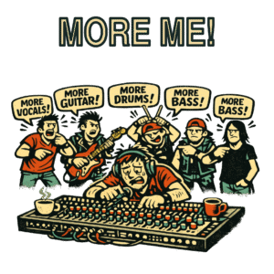 More Me! — Camiseta Técnico de Sonido