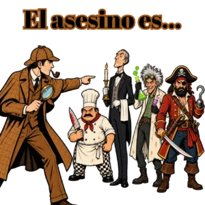 El Asesino Es... — Camiseta Lector Misterio