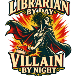 Librarian by day, villain by night