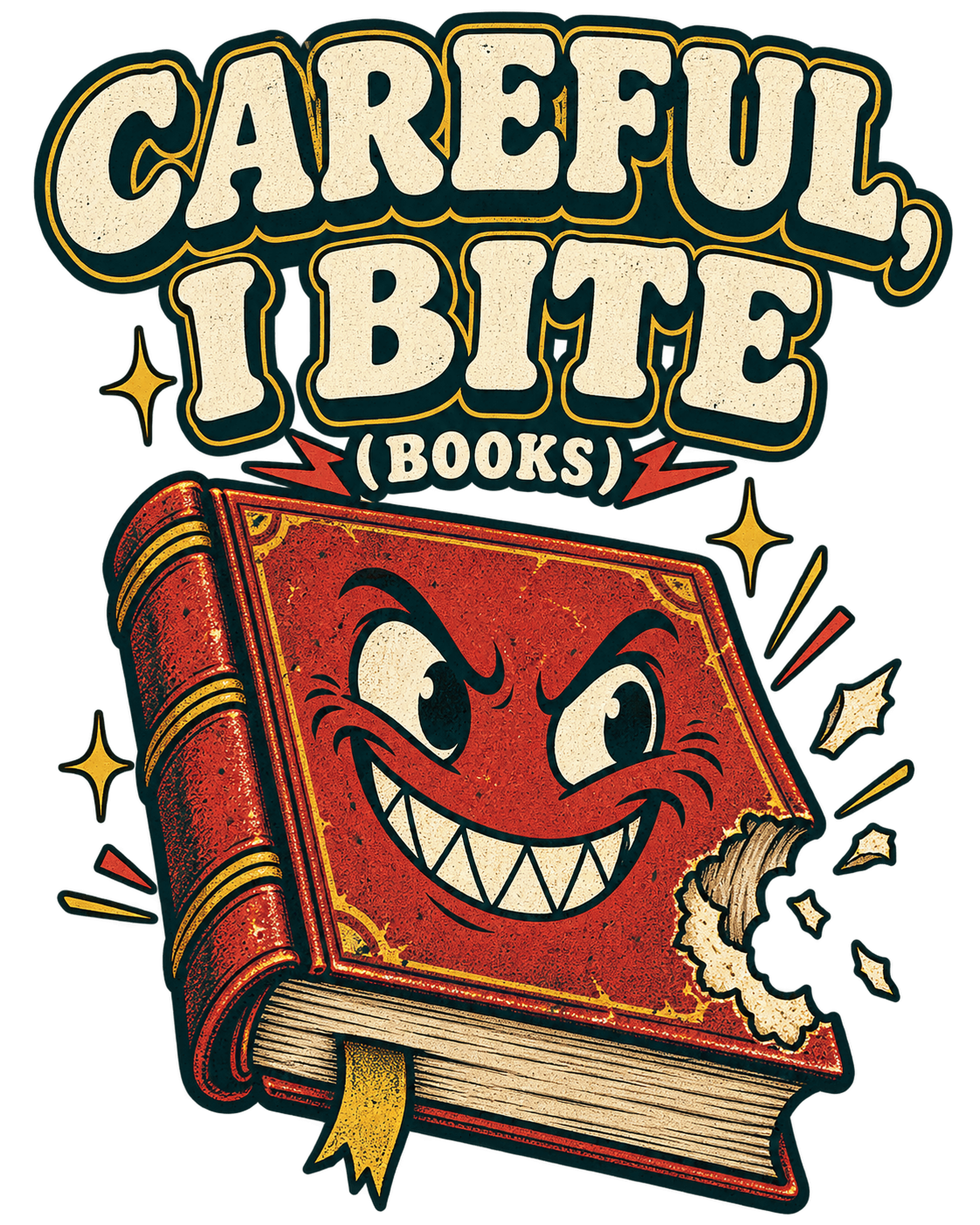 "Careful, I bite"