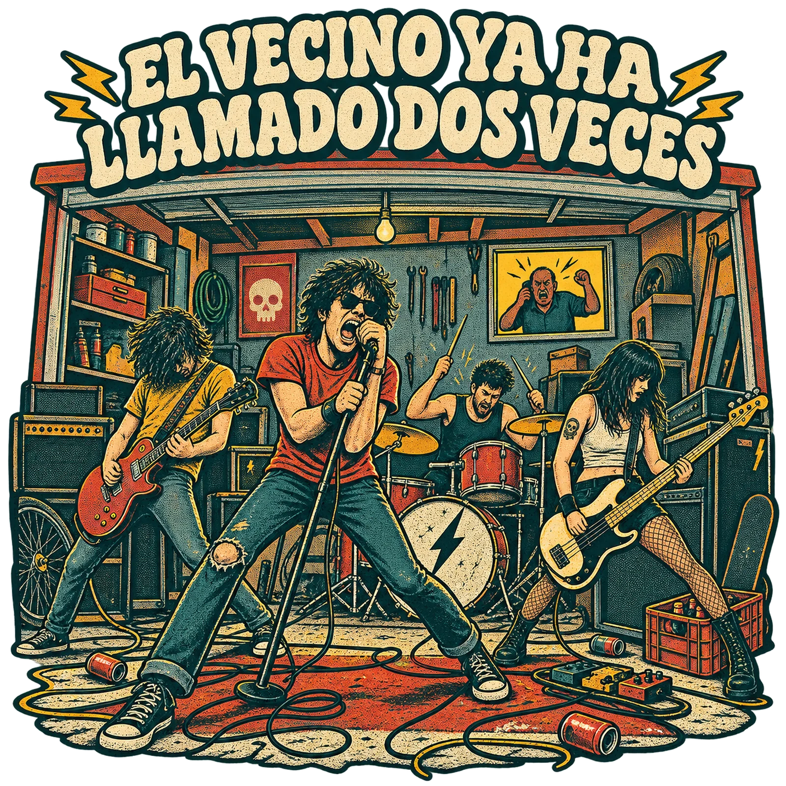 "El vecino ya ha llamado dos veces"