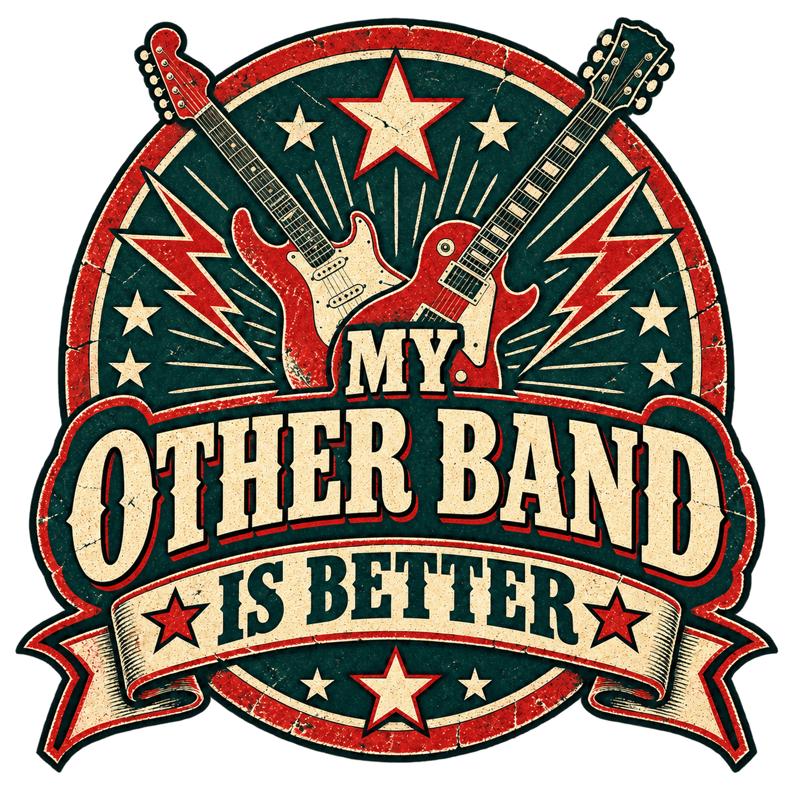 "My other band is better"