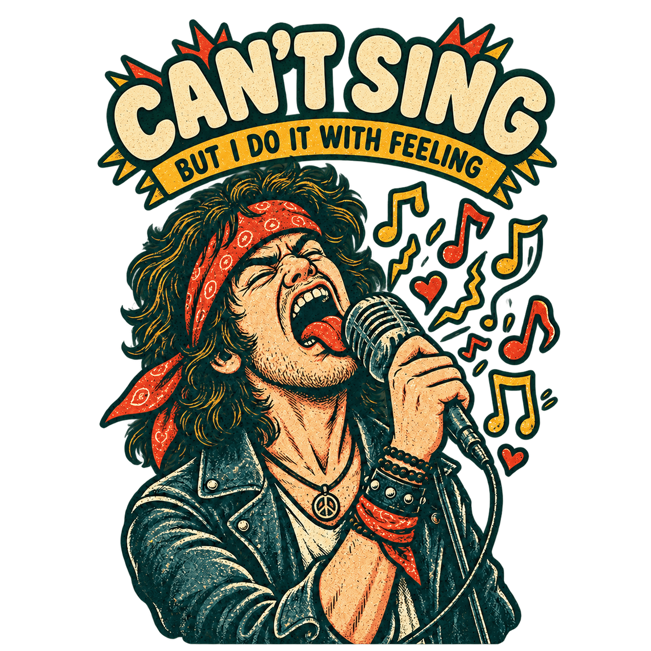 "I can't sing"
