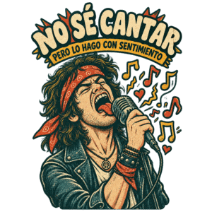 "No sé cantar"